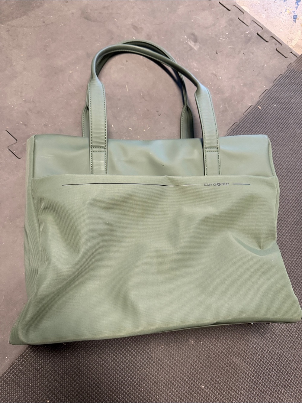 Samsonite Olive Green Tote Bag